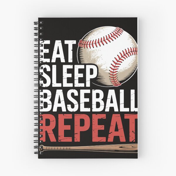 Item preview, Eat Sleep Baseball Repeat Baseball Player  designed and sold by silladive.