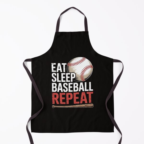Item preview, Eat Sleep Baseball Repeat Baseball Player designed and sold by silladive.