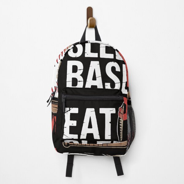 Item preview, Eat Sleep Baseball Repeat Baseball Player  designed and sold by silladive.