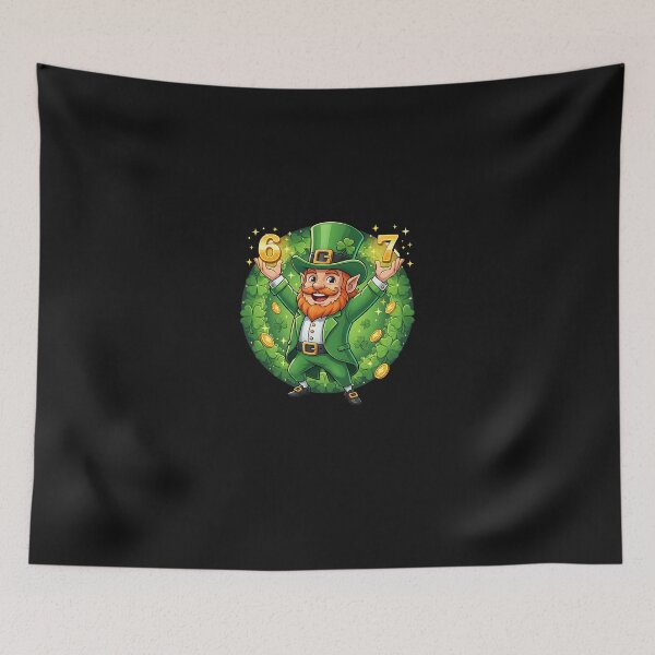 Item preview, 67 Leprechaun Funny Six Seven Meme Lucky Vibes St Patricks designed and sold by yaginoie.