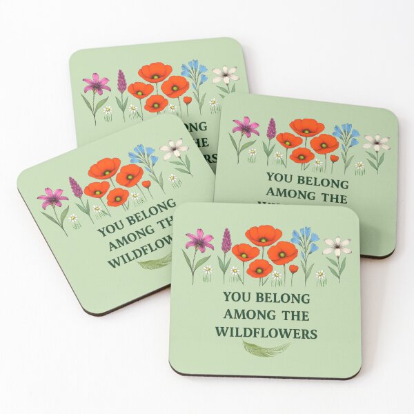 Item preview, YOU BELONG AMONG THE WILDFLOWERS designed and sold by WendyMaree.