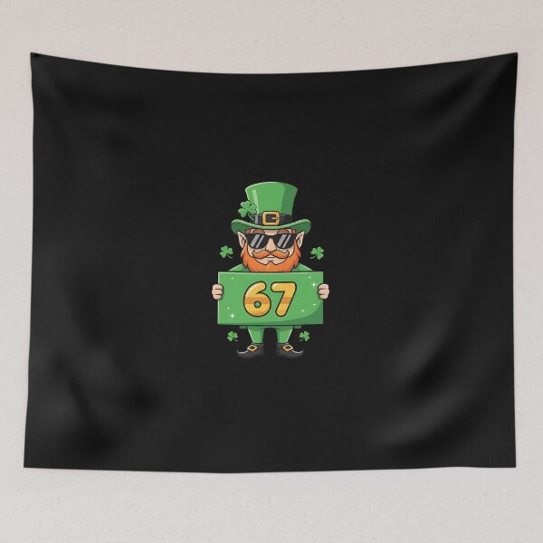Item preview, 67 Leprechaun Funny Six Seven Meme Lucky Vibes St Patricks  designed and sold by yaginoie.
