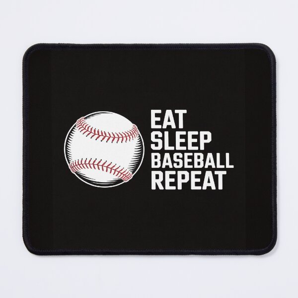 Item preview, Eat Sleep Baseball Repeat Baseball Player Baseball designed and sold by silladive.