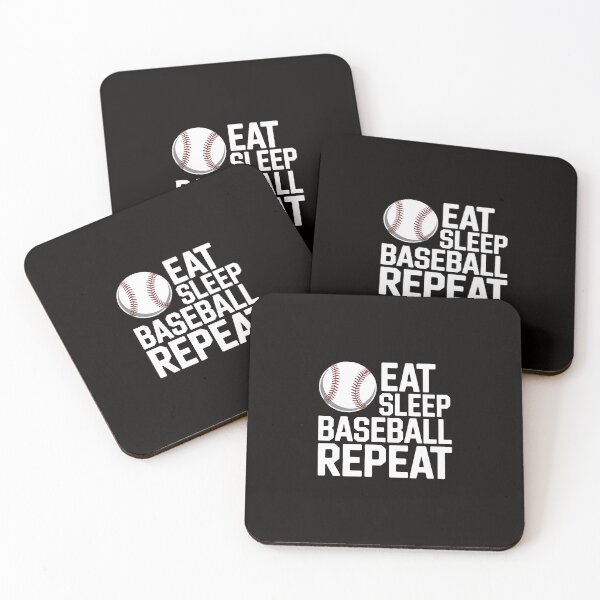 Item preview, Eat Sleep Baseball Repeat Baseball Player Baseball  designed and sold by silladive.