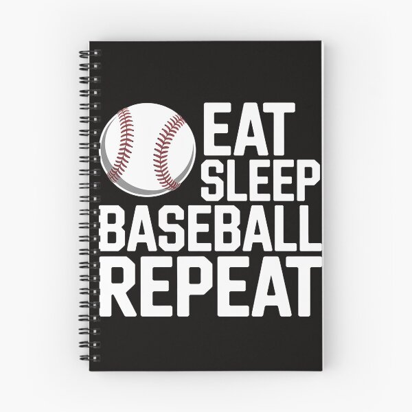 Item preview, Eat Sleep Baseball Repeat Baseball Player Baseball  designed and sold by silladive.