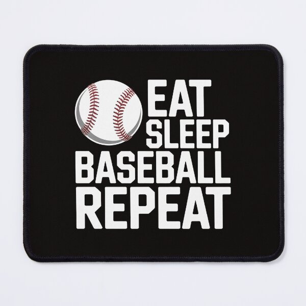 Item preview, Eat Sleep Baseball Repeat Baseball Player Baseball  designed and sold by silladive.