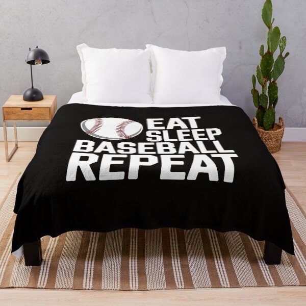 Item preview, Eat Sleep Baseball Repeat Baseball Player Baseball  designed and sold by silladive.