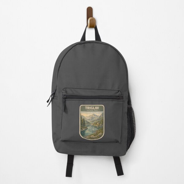 Item preview, Triglav National Park Vintage Alpine Landscape Art Print designed and sold by PinUpPizzazz.