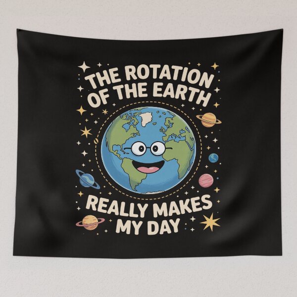 Item preview, Earth Day Rotation of the Earth Makes My Day Science Teacher  designed and sold by silladive.
