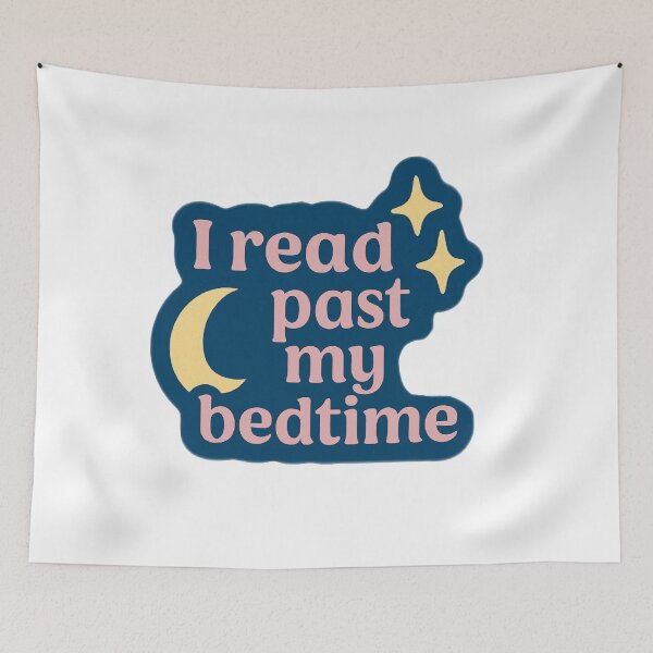 Item preview, I Read Past My Bedtime designed and sold by ouatisworld.