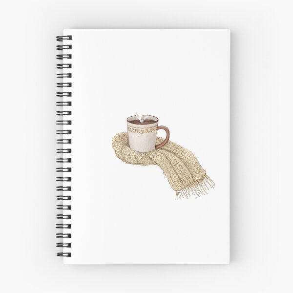Item preview, Cozy Scarf & Hot Coffee – Christmas Winter Comfort Artwork designed and sold by A1MarketDesigne.