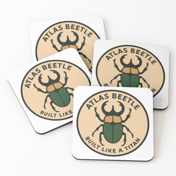 Item preview, Atlas Beetle Illustration designed and sold by WildlifeInc.
