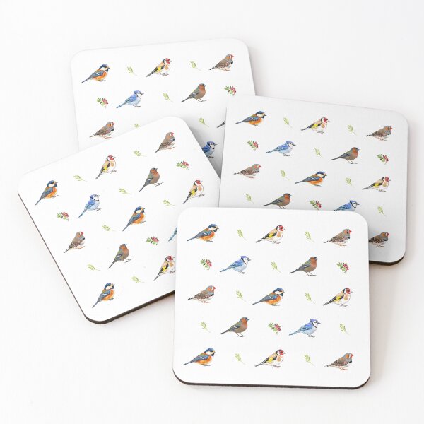 Item preview, Colorfull birds designed and sold by MotVibes.