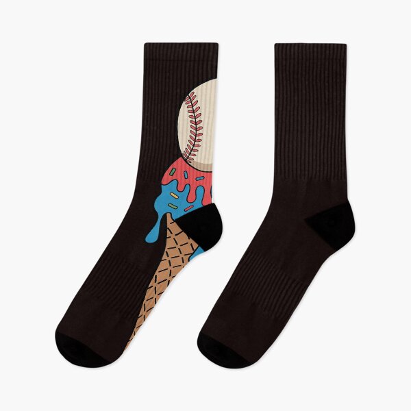 Item preview, Distressed Baseball Boys Ice Cream Drip Baseball Boys Youth  designed and sold by hettingerchaim.