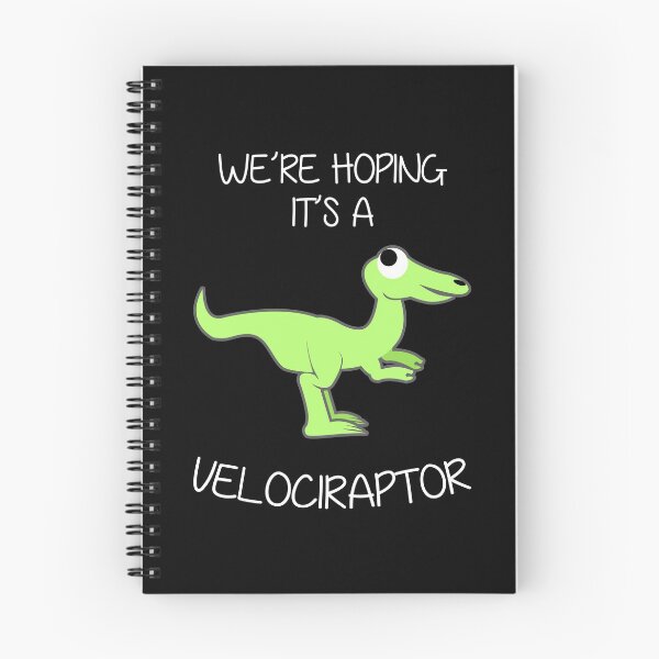 Item preview, Were Hoping It's A Velociraptor Funny Expecting Mother  designed and sold by CreativeStrike.