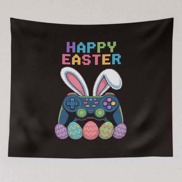 Artikelvorschau, Videospiel-Osterhase-Gaming-Controller-Gamer Jungen Mädchen entworfen und verkauft von hettingerchaim.