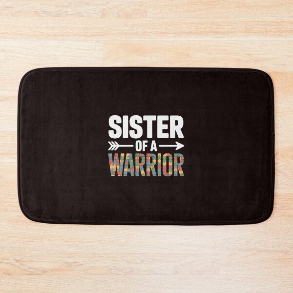 Item preview, Sister Of A Warrior Family Sis World Autism Awareness Day designed and sold by hettingerchaim.