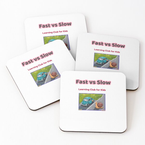 Item preview, Fast vs Slow – Learning Opposites for Kids | Learning Club for Kids designed and sold by AME Kids Designs.