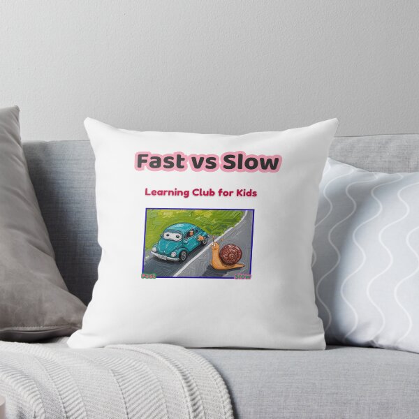 Item preview, Fast vs Slow – Learning Opposites for Kids | Learning Club for Kids designed and sold by AME Kids Designs.