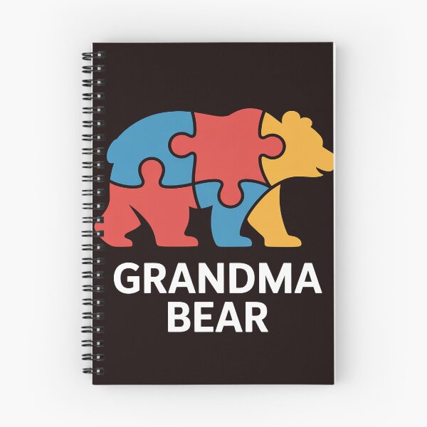 Item preview, Grandma Bear World Autism Awareness Day Family Puzzle Piece designed and sold by hettingerchaim.