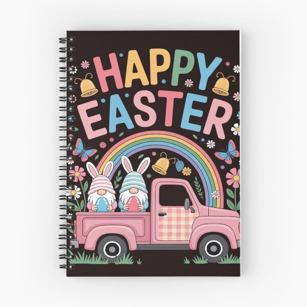 Item preview,  Three Gnomes Holding Egg Happy Easter day truck designed and sold by hettingerchaim.