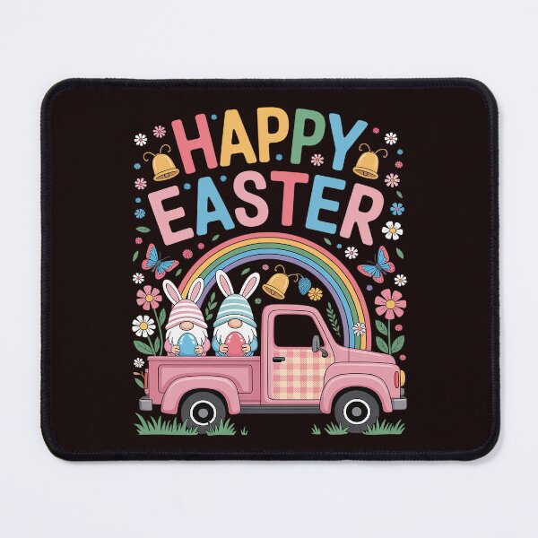 Item preview, Three Gnomes Holding Egg Happy Easter day truck designed and sold by hettingerchaim.