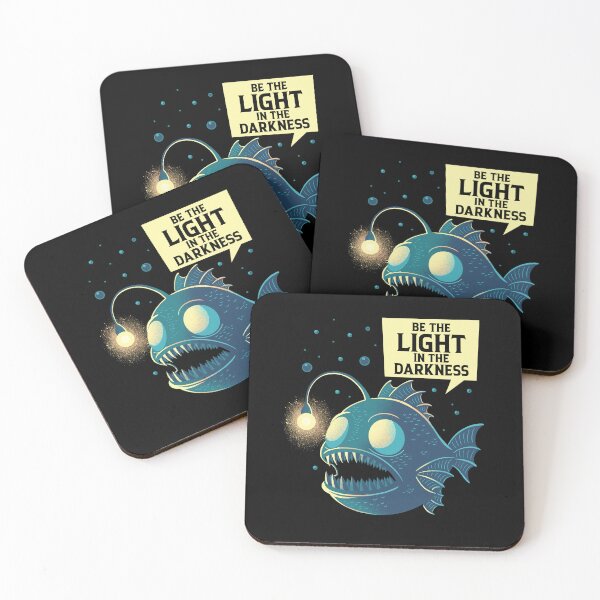 Item preview, Be The Light In The Darkness Anglerfish designed and sold by sachpica.