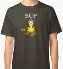 SUP yoga pose Stand Up Paddle Boarding Classic T-Shirt