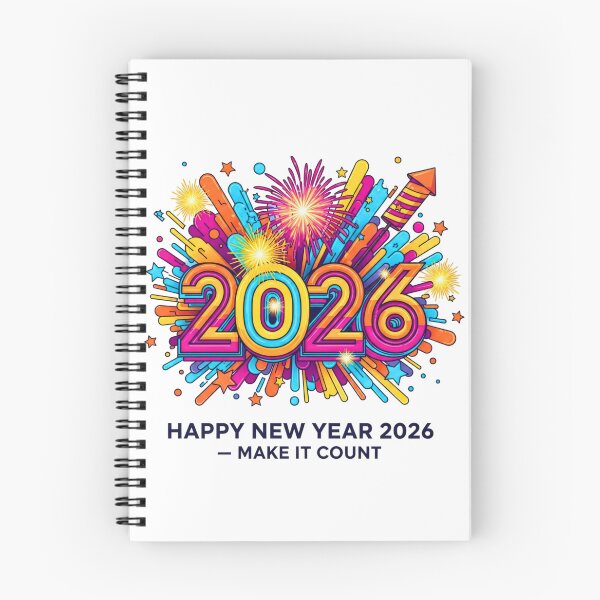 Item preview, Happy New Year 2026 Pop Art Celebration Design designed and sold by lojadpop.