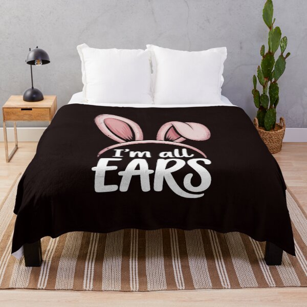 Item preview, Easter Bunny Im All Ears Rabbit Pun Women Men Kids designed and sold by hettingerchaim.