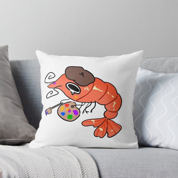 Item preview, Artsy Shrimp Painter Funny Creative Sea Art Illustration designed and sold by Mason-Pride.