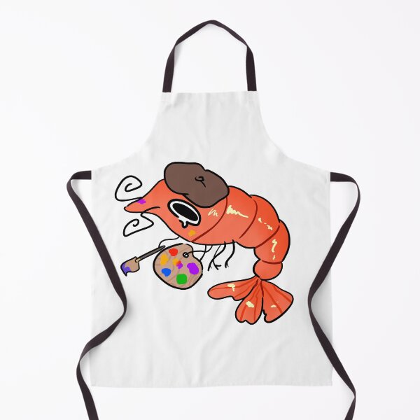 Item preview, Artsy Shrimp Painter Funny Creative Sea Art Illustration designed and sold by Mason-Pride.