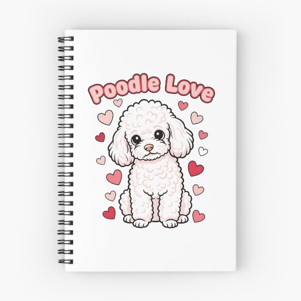 Item preview, Poodle Love Valentine’s Day Cute Poodle Dog Shirt designed and sold by Muzgle.