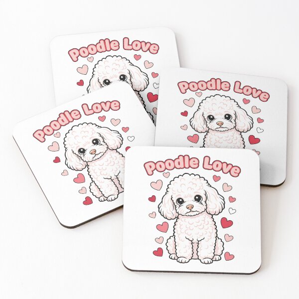 Item preview, Poodle Love Valentine’s Day Cute Poodle Dog Shirt designed and sold by Muzgle.