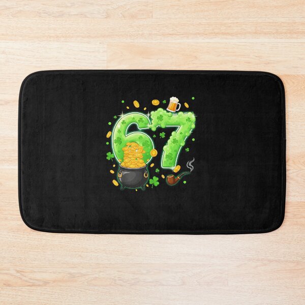 Item preview, 67 Meme Shamrocks Six Seven Shamrocks 6-7 St Patrick_S Day designed and sold by Intomindfood.