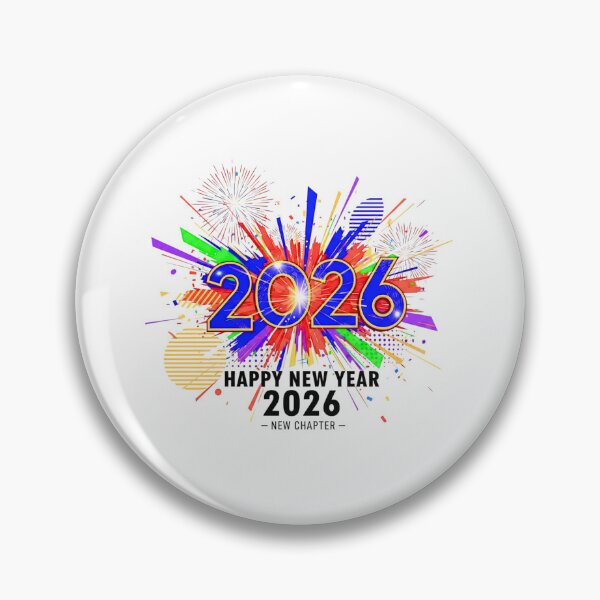 Item preview, Explosive Happy New Year 2026 - Vibrant Celebration and Fireworks designed and sold by lojadpop.