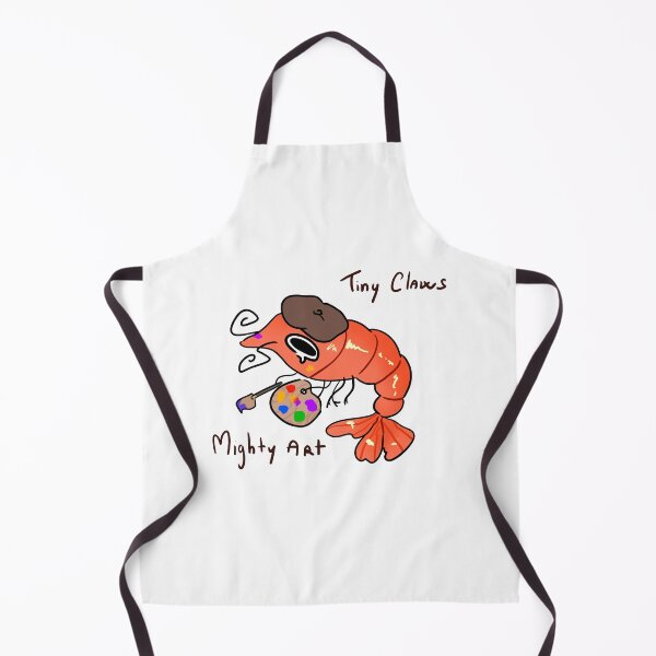 Item preview, Tiny Claws Mighty Art Funny Artist Shrimp designed and sold by Mason-Pride.