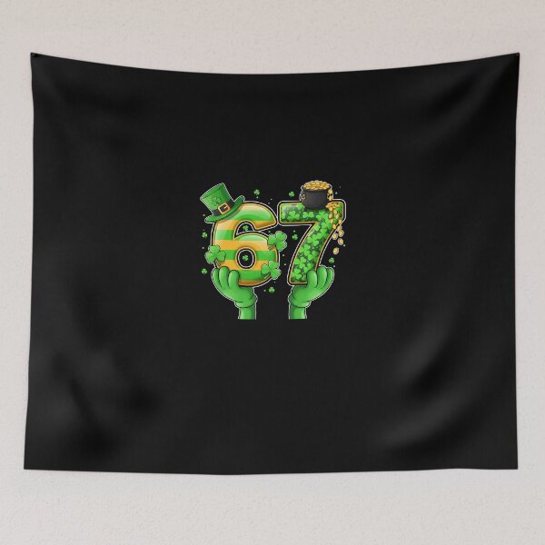 Item preview, 67 Six Seven Shamrock St Patrick’s Day Boys Girls Kids  designed and sold by Intomindfood.