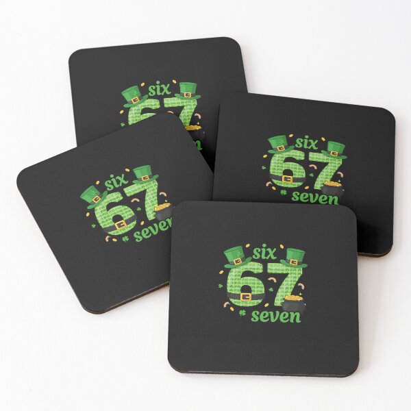 Item preview, 67 Six Seven Shamrock St Patrick’s Day Boys Girls Kids  designed and sold by Intomindfood.