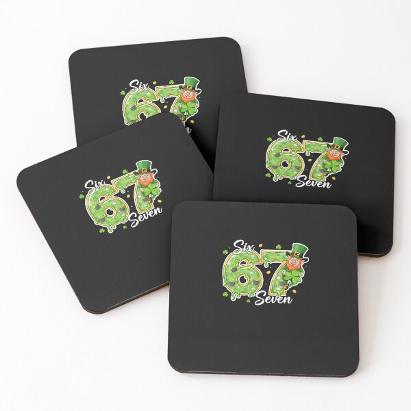 Item preview, 67 Six Seven Shamrock St Patrick’s Day Boys Girls Kids designed and sold by Intomindfood.