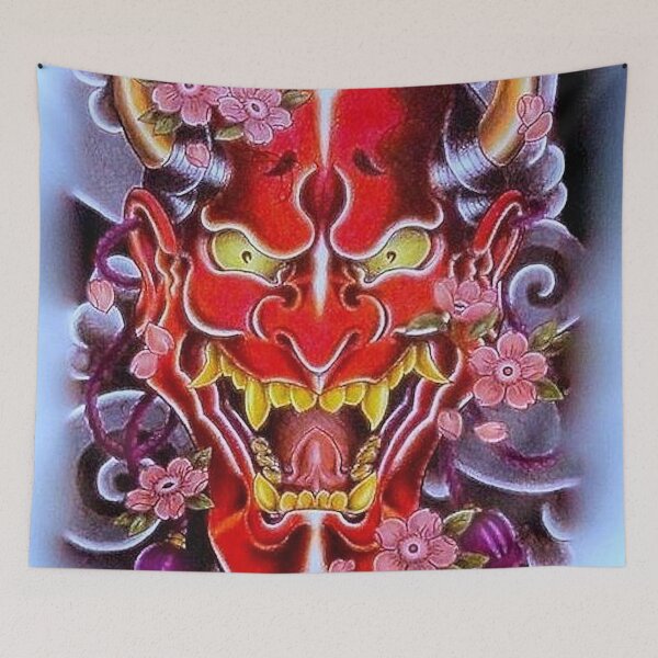Item preview, Cherry Blossom Hannya designed and sold by NightRaida.