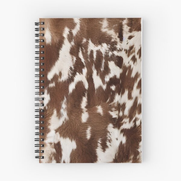 Item preview, Brown and white cowhide pattern  designed and sold by FatBirdie.