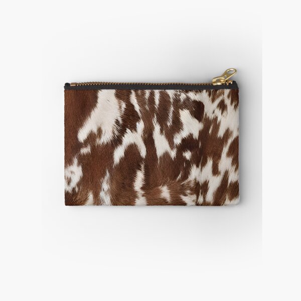 Item preview, Brown and white cowhide pattern  designed and sold by FatBirdie.