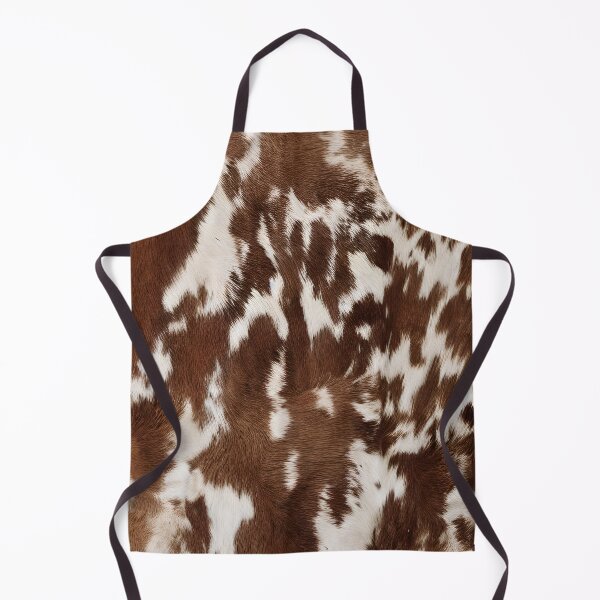 Item preview, Brown and white cowhide pattern designed and sold by FatBirdie.