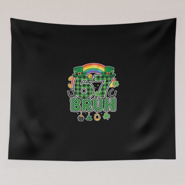 Item preview, Bruh 67 Meme Six Seven for Kids Boys Girls St Patricks Day  designed and sold by Intomindfood.