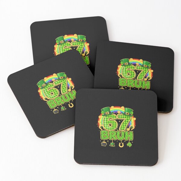 Item preview, Bruh 67 Meme Six Seven for Kids Boys Girls St Patricks Day designed and sold by Intomindfood.