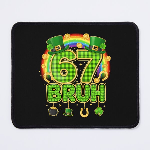 Item preview, Bruh 67 Meme Six Seven for Kids Boys Girls St Patricks Day designed and sold by Intomindfood.