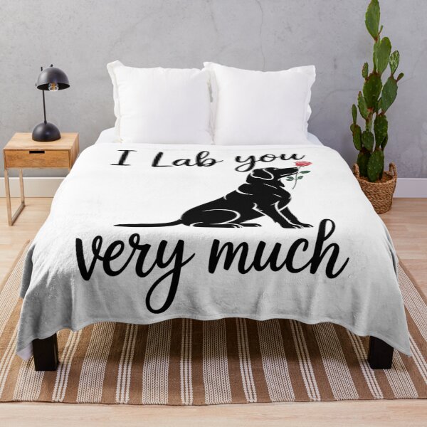 Item preview, Cool I Lab You Very Much Valentine's Day Black Labrador designed and sold by AsteriskDatBArt.
