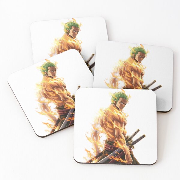 Item preview, The Emerald Swordsman Wreathed in Flame designed and sold by newvisionart191.