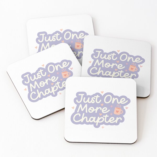 Item preview, JUST ONE MORE CHAPTER Bookish Book Lover  designed and sold by heypattistudio.